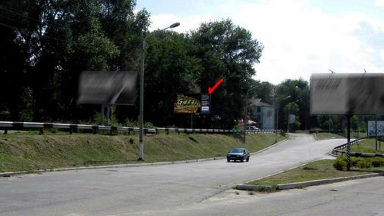 Фото рекламної площини за адресою Набережная ул / Вокзальная  ул, разделитель, от центра, ст А Фото рекламної площини за адресою Набережная ул / Вокзальная  ул, разделитель, от центра, ст А