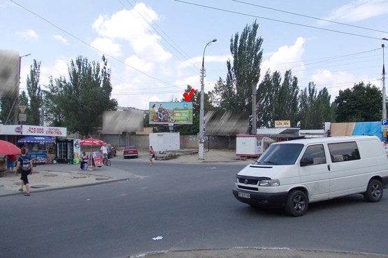 Фото рекламной плоскости по адресу Димитрова ул / Лавренeва ул (перекресток), нижний Фото рекламной плоскости по адресу Димитрова ул / Лавренeва ул (перекресток), нижний
