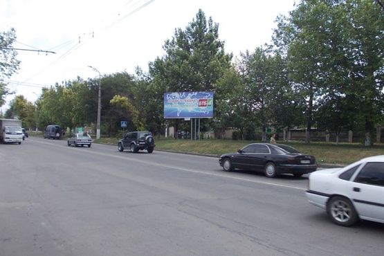 Фото рекламної площини за адресою Киндийское шоссе / 3я Виноградная ул Фото рекламної площини за адресою Киндийское шоссе / 3я Виноградная ул