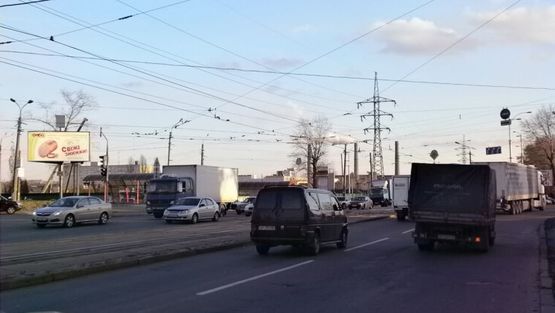 Фото рекламной плоскости по адресу Красноткацкая ул. / пр. Гагарина, от ст.м. Лесная,  к Ленинградской пл. Фото рекламной плоскости по адресу Красноткацкая ул. / пр. Гагарина, от ст.м. Лесная,  к Ленинградской пл.