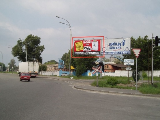 Фото рекламной плоскости по адресу Электриков, 6