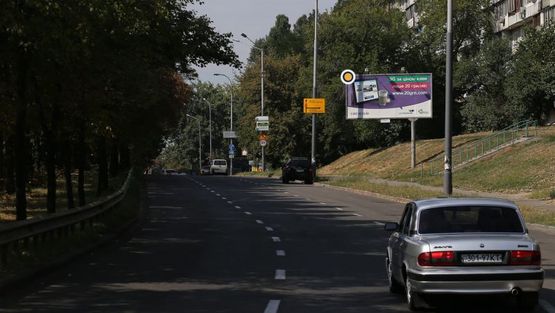 Фото рекламної площини за адресою Борщаговская ул., 16 Фото рекламної площини за адресою Борщаговская ул., 16