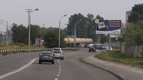Фото рекламної площини за адресою Воздухофлотский пр., 150м от АЗС "Талисман", в центр Фото рекламної площини за адресою Воздухофлотский пр., 150м от АЗС "Талисман", в центр