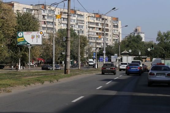 Фото рекламной плоскости по адресу Тростянецкая ул., 49 Фото рекламной плоскости по адресу Тростянецкая ул., 49