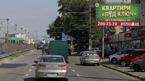 Фото рекламної площини за адресою Борщаговская ул., 173 (возле магазина Nike) Фото рекламної площини за адресою Борщаговская ул., 173 (возле магазина Nike)