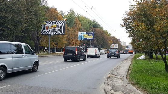 Фото рекламної площини за адресою Выговского ул / Кульчицкой О ул, к ул Любинской