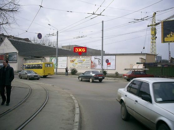 Фото рекламной плоскости по адресу Городоцкая ул., 126 Фото рекламной плоскости по адресу Городоцкая ул., 126