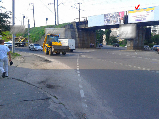 Фото рекламної площини за адресою Клепаровская ул. (мост) Фото рекламної площини за адресою Клепаровская ул. (мост)