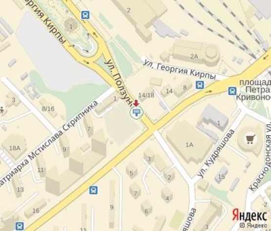 Схема рекламной плоскости по адресу Ж/д вокзал "Южный" (выезд на Василия Липковского ул., РЦ "Ультрамарин")