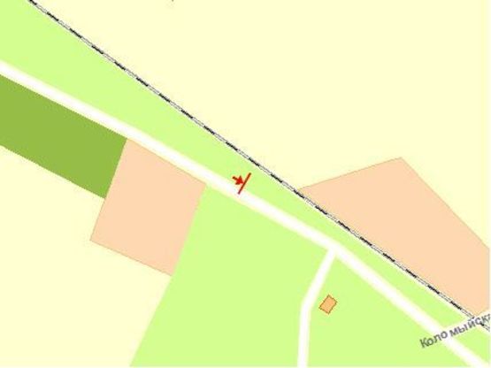 Схема рекламной плоскости по адресу Галицкий Шлях  ул, стык с Коломыйской, въезд в город