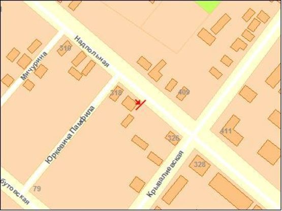 Схема рекламної площини за адресою Ильина ул. / Морозова ул.    Схема рекламної площини за адресою Ильина ул. / Морозова ул.