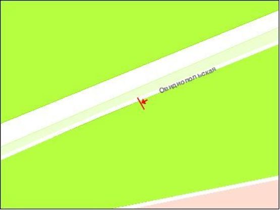 Схема рекламної площини за адресою Овидиопольская дорога, 10км 500м, на Авангард Схема рекламної площини за адресою Овидиопольская дорога, 10км 500м, на Авангард