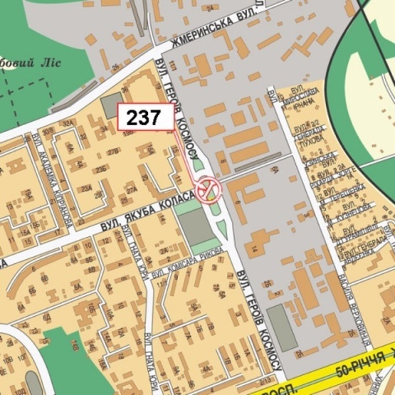 Схема рекламної площини за адресою Героев Космоса ул., 6 (на разделителе, ТРЦ "Ритм", АЗС "Socar", "Пресса Украины", в направлении просп. Леся Курбаса) Схема рекламної площини за адресою Героев Космоса ул., 6 (на разделителе, ТРЦ "Ритм", АЗС "Socar", "Пресса Украины", в направлении просп. Леся Курбаса)