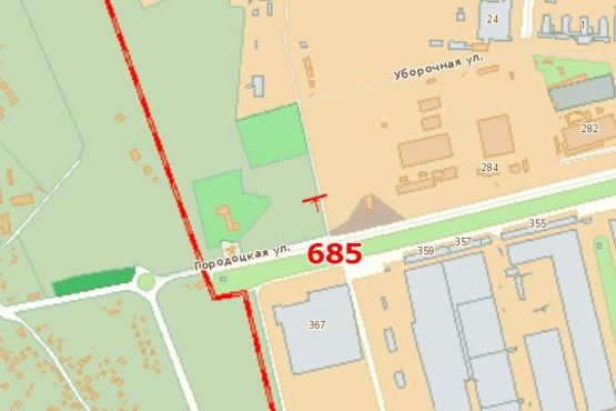 Схема рекламной плоскости по адресу Городоцька вул. - Збиральна вул. Схема рекламной плоскости по адресу Городоцька вул. - Збиральна вул.