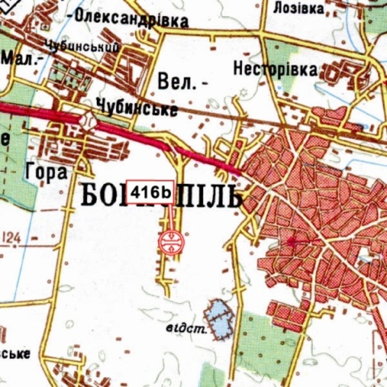 Схема рекламної площини за адресою Дорога в аэропорт "Борисполь" возле гостиницы "Boryspil", в направл. Терминала "В"