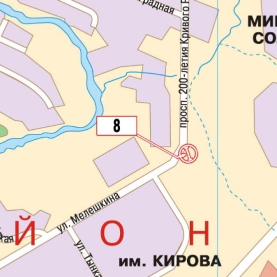 Схема рекламной плоскости по адресу 30-летия Победы пл. (магазин "Comfy", "Интертоп", "Megasport", АЗС), направл. из центра города