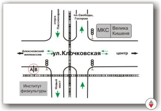 Схема рекламной плоскости по адресу Клочковская, 99+сп. Клочковский (сп.Пассионарии) Схема рекламной плоскости по адресу Клочковская, 99+сп. Клочковский (сп.Пассионарии)