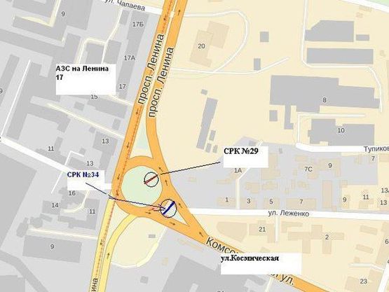 Схема рекламной плоскости по адресу пр.Соборний -вул.Космічна (коло), обличчям на Космос (призматрон) Схема рекламной плоскости по адресу пр.Соборний -вул.Космічна (коло), обличчям на Космос (призматрон)