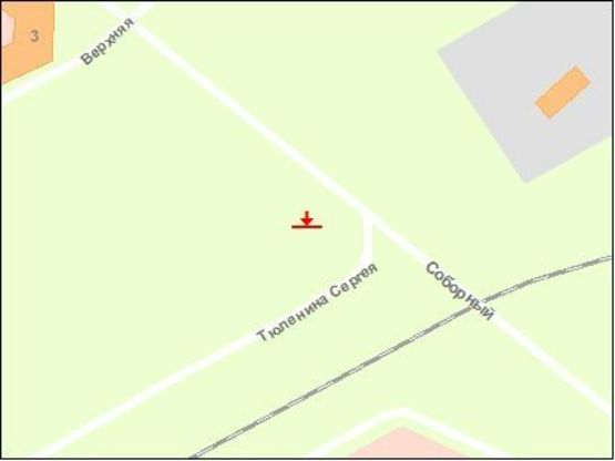 Схема рекламної площини за адресою пр.Соборний — вул.Тюленіна (призматрон)