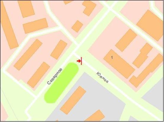 Схема рекламной плоскости по адресу Південне шосе (розподільча смуга) - пр.Металургів (напрямок руху до вул.Дігональної) (призматрон) Схема рекламной плоскости по адресу Південне шосе (розподільча смуга) - пр.Металургів (напрямок руху до вул.Дігональної) (призматрон)