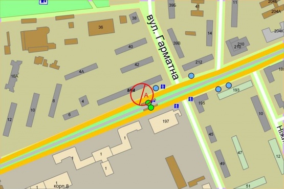 Схема рекламної площини за адресою Космонавта Комарова проспект, 2  (зупинка "Національний Авіаційний Унівкрситет"), рух із центру міста Схема рекламної площини за адресою Космонавта Комарова проспект, 2  (зупинка "Національний Авіаційний Унівкрситет"), рух із центру міста