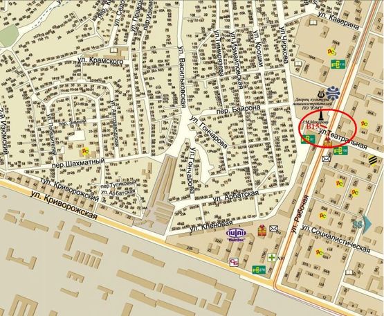 Схема рекламной плоскости по адресу ул. Рабочая, 168 Схема рекламной плоскости по адресу ул. Рабочая, 168