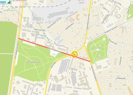 Схема рекламной плоскости по адресу Краснова Артилерийская А3