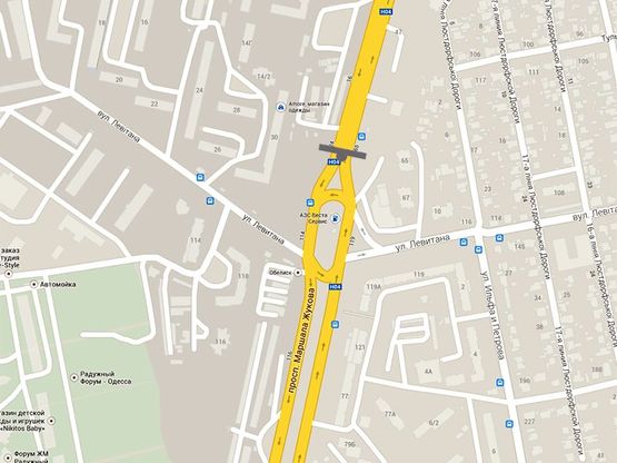 Схема рекламной плоскости по адресу Маршала Жукова пр-т - ул.Левитана ПРИЗМА Схема рекламной плоскости по адресу Маршала Жукова пр-т - ул.Левитана ПРИЗМА