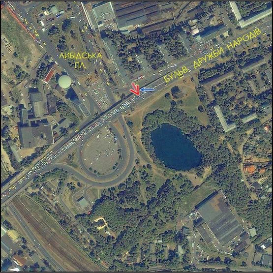 Схема рекламной плоскости по адресу (8417) Дружбы Народов - Красноармейская, мост Схема рекламной плоскости по адресу (8417) Дружбы Народов - Красноармейская, мост