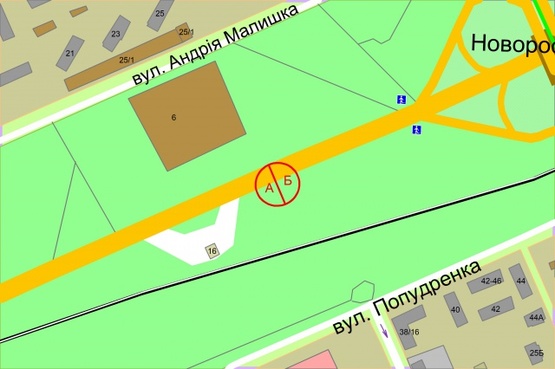 Схема рекламной плоскости по адресу Броварський проспект, (М) "Чернігівська" (попереду  АЗС "ОККО", рух в напрямку Броварів) Схема рекламной плоскости по адресу Броварський проспект, (М) "Чернігівська" (попереду  АЗС "ОККО", рух в напрямку Броварів)