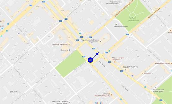 Схема рекламної площини за адресою Красна площа призма (грань 6)