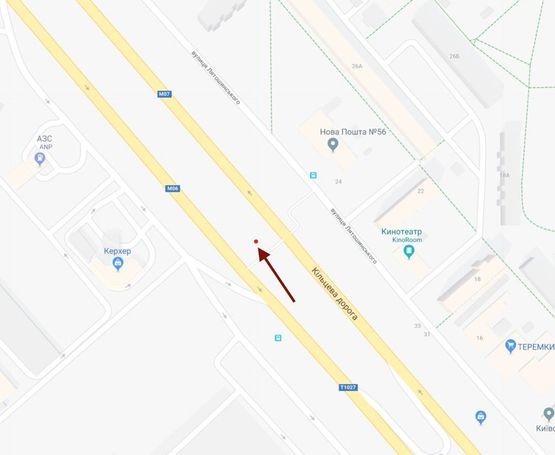 Схема рекламної площини за адресою Кольцевая-Лятошинского, разделитель(Метро) в направлении пр.Победы Схема рекламної площини за адресою Кольцевая-Лятошинского, разделитель(Метро) в направлении пр.Победы