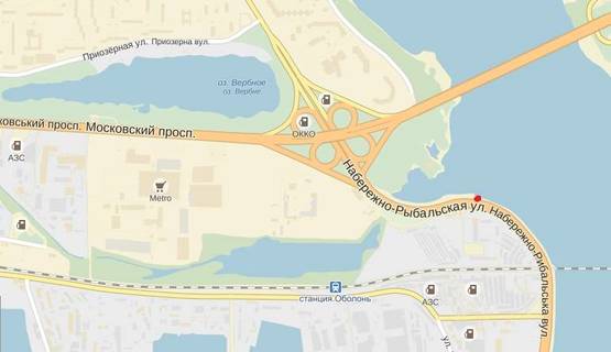 Схема рекламной плоскости по адресу Набережно- Рыбальская (рестораном "Мандарин") в сторону центра Схема рекламной плоскости по адресу Набережно- Рыбальская (рестораном "Мандарин") в сторону центра