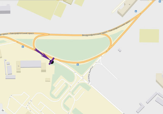 Схема рекламної площини за адресою пр.Воздухофлотский,75, въезд в аэропорт Жуляны Схема рекламної площини за адресою пр.Воздухофлотский,75, въезд в аэропорт Жуляны