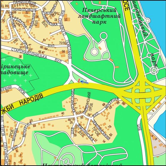 Схема рекламной плоскости по адресу (225277) Площадь ВОВ, в центр от моста Патона Схема рекламной плоскости по адресу (225277) Площадь ВОВ, в центр от моста Патона