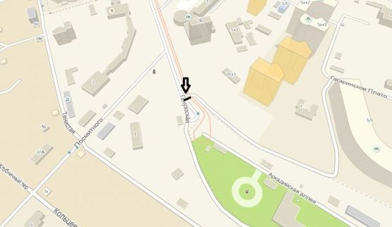 Схема рекламной плоскости по адресу ул. Гагаринское плато, 25, корпус 3 (Аркадия)  (призма 3х4) Схема рекламной плоскости по адресу ул. Гагаринское плато, 25, корпус 3 (Аркадия)  (призма 3х4)