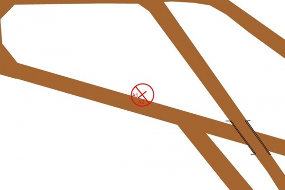 Схема рекламної площини за адресою Бориспольская трасса-10 ( в  Аэропорт, слева)