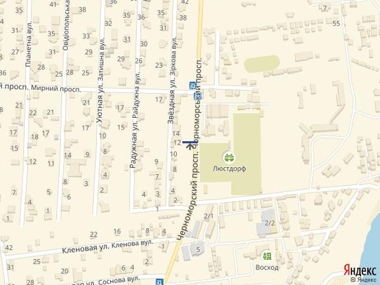 Схема рекламної площини за адресою совиньон-заезд к КПП 1 2Б