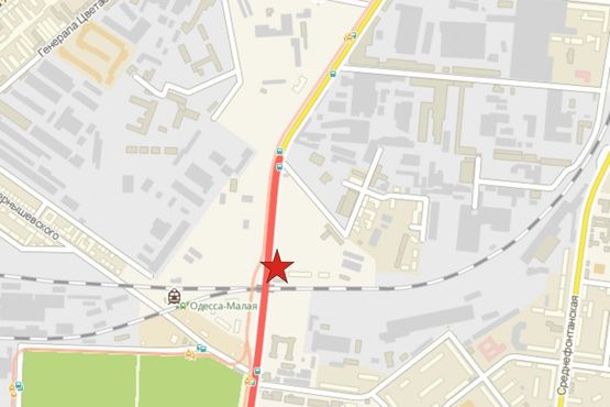 Схема рекламной плоскости по адресу ул. Люстдорфская дорога / Мост Схема рекламной плоскости по адресу ул. Люстдорфская дорога / Мост