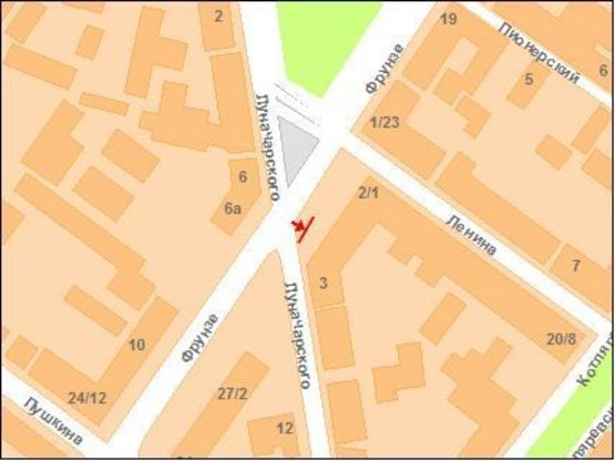 Схема рекламной плоскости по адресу на перекр.ул. Фрунзе и ул. 1100-летия Полтавы ("Ботаник") Схема рекламной плоскости по адресу на перекр.ул. Фрунзе и ул. 1100-летия Полтавы ("Ботаник")