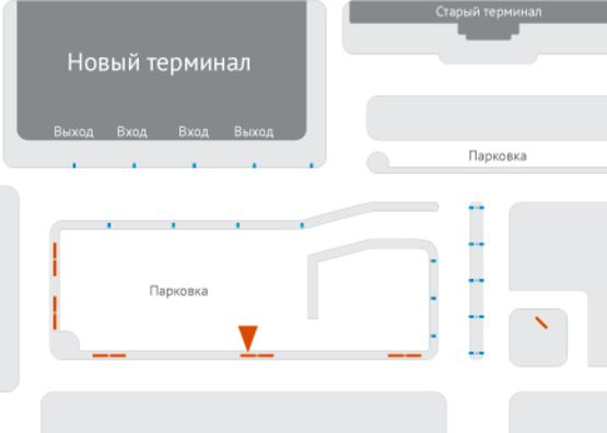 Схема рекламной плоскости по адресу Аэропорт Харьков (радиус нового терминала) - правая Схема рекламной плоскости по адресу Аэропорт Харьков (радиус нового терминала) - правая