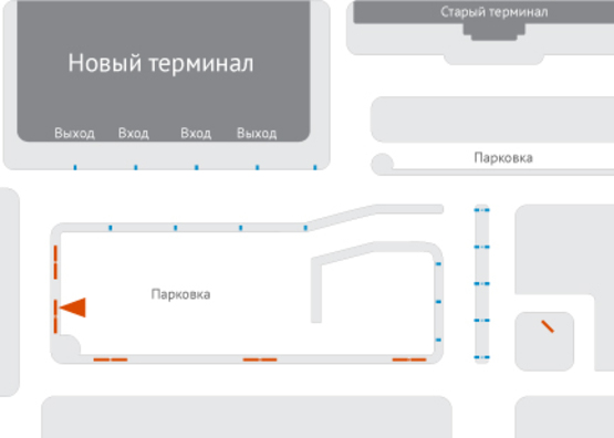 Схема рекламной плоскости по адресу Аэропорт Харьков (радиус нового терминала) - правая Схема рекламной плоскости по адресу Аэропорт Харьков (радиус нового терминала) - правая