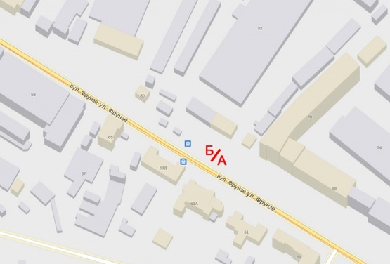 Схема рекламної площини за адресою Кириловская (Фрунзе), 82. На остановке Схема рекламної площини за адресою Кириловская (Фрунзе), 82. На остановке