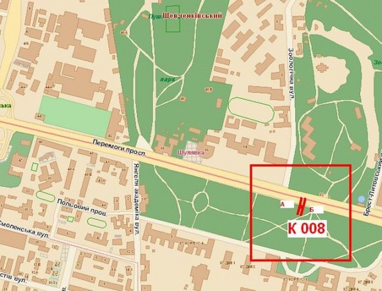 Схема рекламной плоскости по адресу Победы пр-т, 37 Д1 (парк КПИ зоопарк) 200м до м Политехнический институт Схема рекламной плоскости по адресу Победы пр-т, 37 Д1 (парк КПИ зоопарк) 200м до м Политехнический институт
