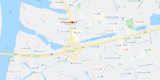 Схема рекламной плоскости по адресу Княжий Затон ул. 21 Схема рекламной плоскости по адресу Княжий Затон ул. 21