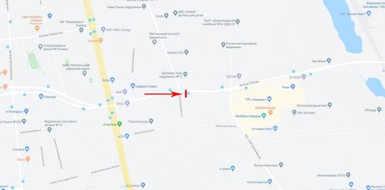 Схема рекламной плоскости по адресу Луговая ул. / Коноплянская ул. в направлении ТЦ "Кававан" Схема рекламной плоскости по адресу Луговая ул. / Коноплянская ул. в направлении ТЦ "Кававан"