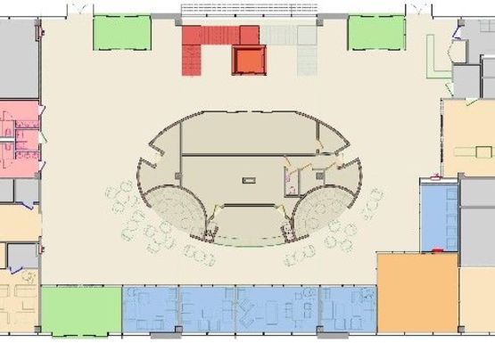 Схема рекламной плоскости по адресу Вылеты (Терминал В)
