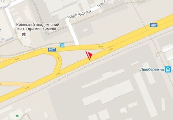 Схема рекламної площини за адресою Броварской пр. - Шептицкого ул. (бывш. Луначарского ул.) Схема рекламної площини за адресою Броварской пр. - Шептицкого ул. (бывш. Луначарского ул.)