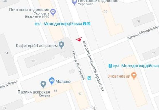 Схема рекламной плоскости по адресу Богоявленский пр., 45 (BackLit)