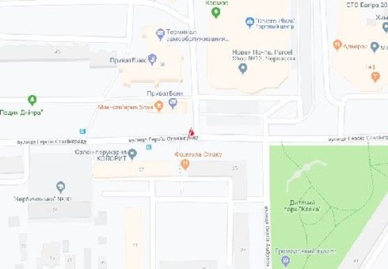 Схема рекламной плоскости по адресу Героев Сталинграда ул.,38 (BackLit)